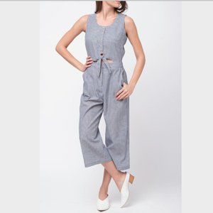 Mo:Vint Front Tie Detailed Jumpsuit